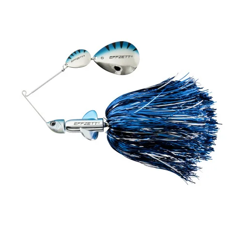 EFFZETT Pike Rattlin Spinnerbait 17cm 43g - Silver/blå Lägg i varukorgen