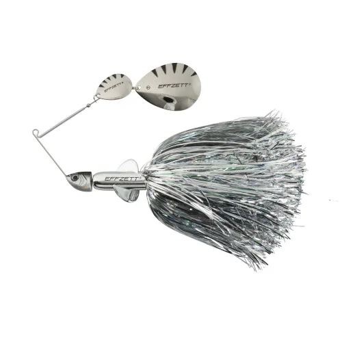 EFFZETT Pike Rattlin Spinnerbait 17cm 43g - Silver Endast idag