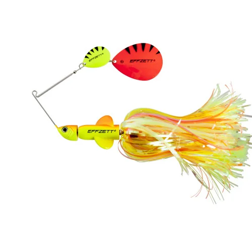 Lägg i varukorgen EFFZETT Pike Rattlin Spinnerbait 17cm 43g - Fluo Yellow/Orange