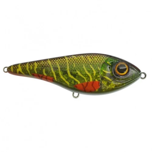 Fynd Buster Swim SS 13 cm - Green Motoroil Pike UV
