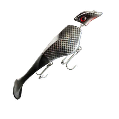 Headbanger Shad Sinking 22 cm - Black Metal Säker betalning