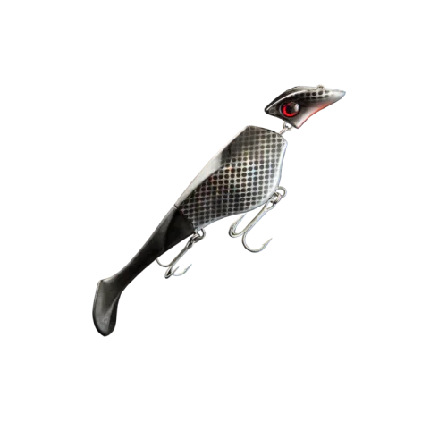 Erbjudandepris Headbanger Shad Flytande 16cm - Black Metal