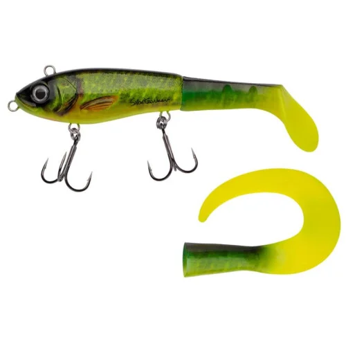 Abu SvartZonker McHybrid 16,5cm - Real Hot Pike Nedsatt pris