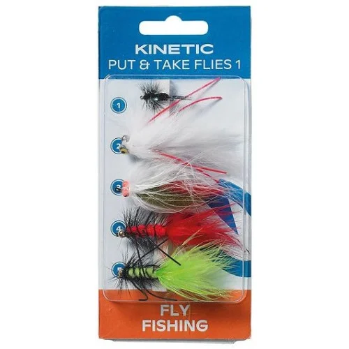Kinetic Put N Take Flies 1 (5-pack) Trygg betalning