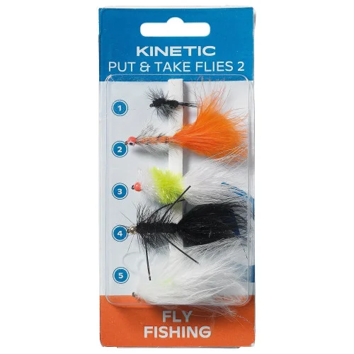 Fri frakt Kinetic Put N Take Flies 2 (5-pack)