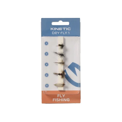 Erbjudandepris Kinetic Dry Flies 1 (5-pack)
