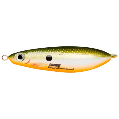Populärt val Rapala Minnow Spoon Rattlin 8cm RFSH - Vassdrag
