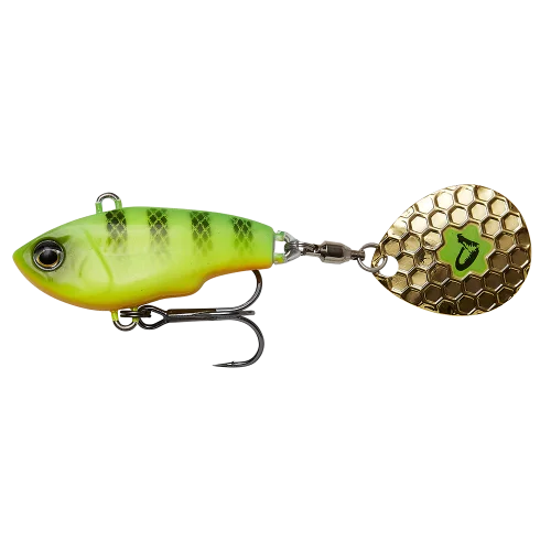 Begränsat erbjudande SG Fat Tail Spin 8cm 24g - Firetiger