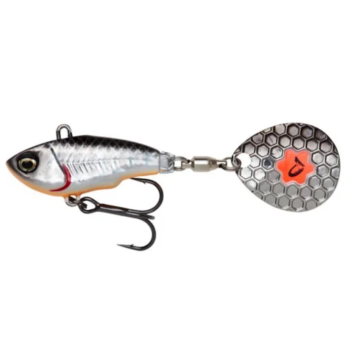 Köp nu SG Fat Tail Spin 8cm 24g - Dirty Silver