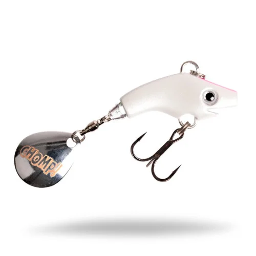 Pig Jig Spin 15g - White Lotus (S) Trygg betalning