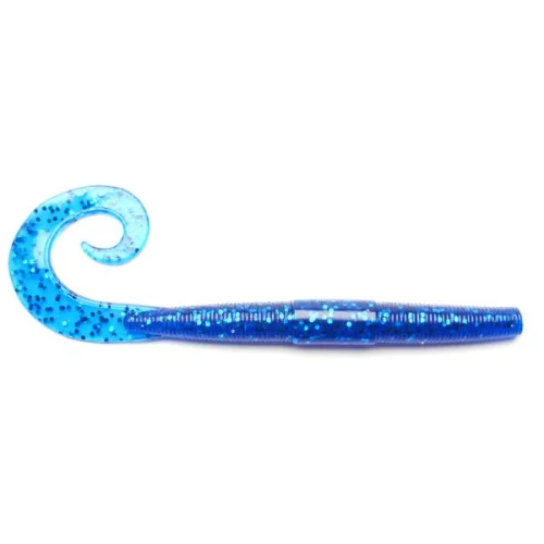 Lågt pris Darts Tail Worm Maskjigg 12 cm, 3-pack - Sapphira Blue