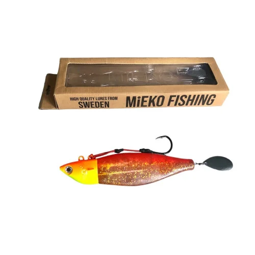 Mieko Predator Spinner Tail RNR 390g - Hjortron Glitter Kundfavorit