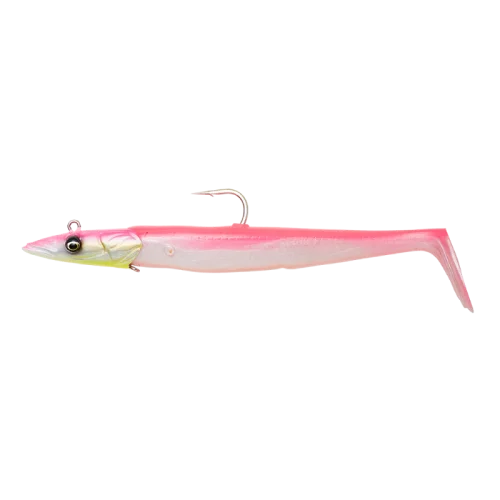 Extra rabatt Savage Gear Sandeel V2 23,5 cm 175g - Pink Pearl Silver