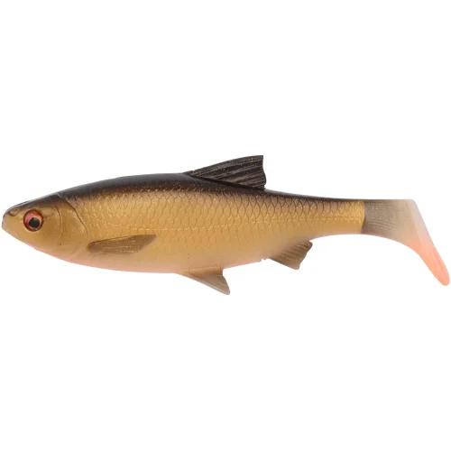 risnedsättning SG 3D LB River Roach Paddletail 22cm 125g 2pcs Dirty Roach