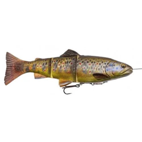Säker betalning SG 4D Line thru Trout 25cm SS - Dark Brown Trout