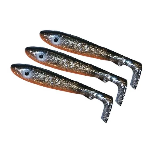 SvartZonker McRubber Big Bass 12,5 cm - Fegis (3-pack) Rea