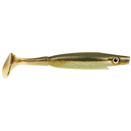 Strike Pro Piglet Shad 10 cm - Alcatraz (6-pack) Nedsatt pris