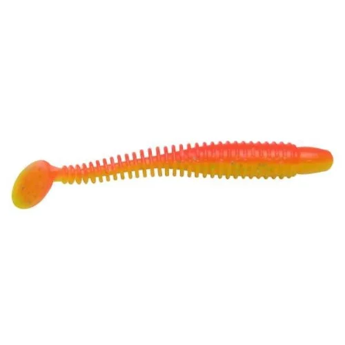 Köp nu Lunker City Swimmin' Ribster 4" - Atomic Chicken 143, 10-pack