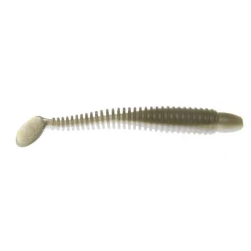 Lågt pris Lunker City Swimmin' Ribster 4" - Arkansas Shiner 006, 10-pack