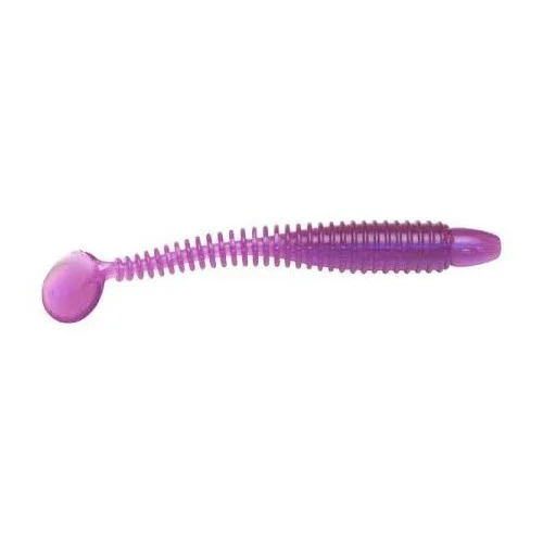 Populär Lunker City Swimmin' Ribster 4" - Pro Purple 222, 10-pack