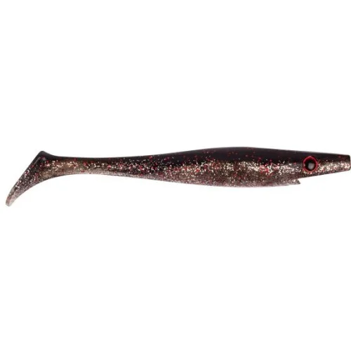 Strike Pro Piglet Shad 10 cm - Vampire (6-pack) I lager