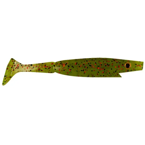 I lager Strike Pro Piglet Shad 10 cm - Watermelon Red Flake (6-pack)