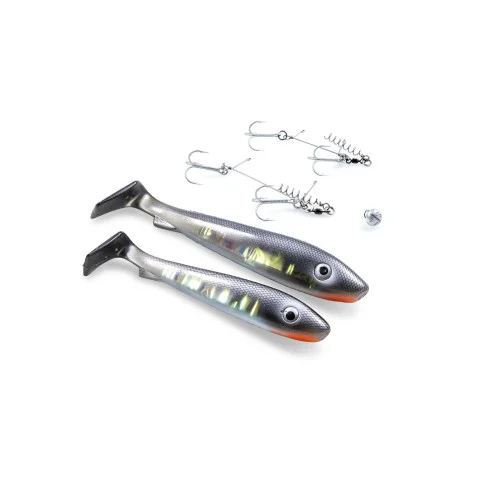 Svartzonker Flash Series "The Box" 21cm/17cm - Baltic Herring (2-pack) Trygg betalning