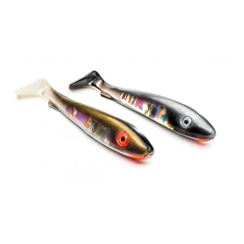 SvartZonker Flash Series McRubber Jr 17cm - Baltic Herring & Golden Bream (2-pack) Utförsäljning