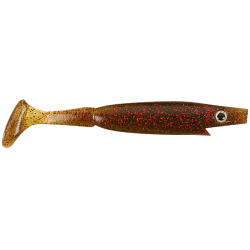 Begränsad tid Strike Pro Piglet Shad 10 cm - Watermelon Red Flake (6-pack)