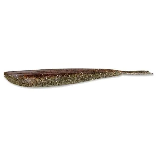 Lunker City Fin-S Fish 7" - Rootbeer Shiner 163, 5-pack Fynd