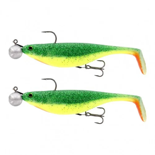 Westin Shad Teez 16 cm R 'N R - Fireflake 2-pack Snabb frakt