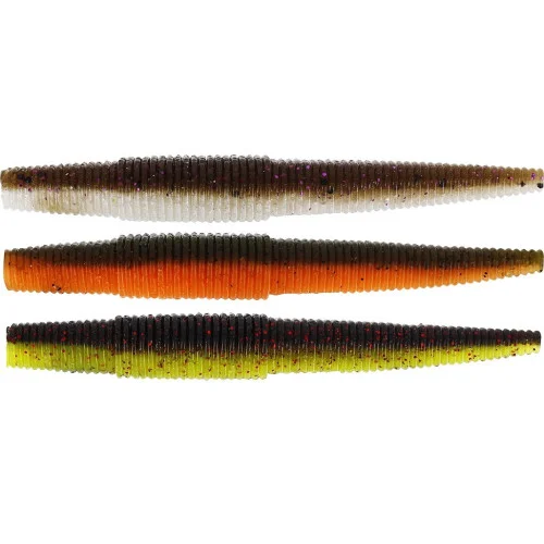 Extra rabatt Westin Ned Worm Dark Water mix 11cm (5-pack)