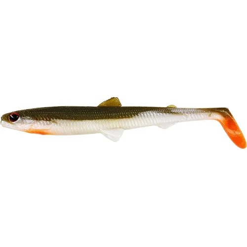 Westin BullTeez Shadtail 9,5 cm - Bass Orange (2-pack) Billig
