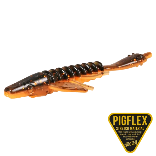 Lågt pris Pigster Gecko 8,5cm 2,5g - Black Pumpkin (4-pack)