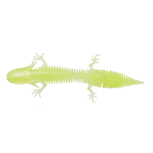 Endast idag SG Ned Salamander 7.5cm 3g - Clear Chartreuse (5-pack)