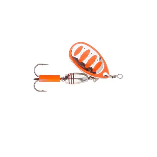 Nedsatt pris Savage Gear Rotex Spinner, fluo orange silver, 5,5 gr