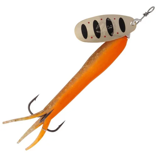 Kampanjpris Savage Gear Flying Eel Spinnare 23 gr - Fluo Orange Gold