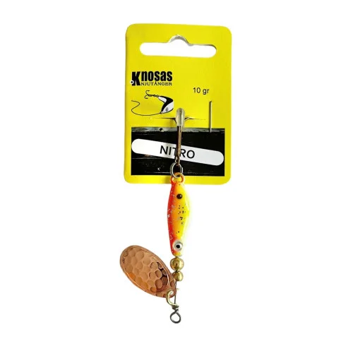 Sista chansen Knosas Nitro 10g - Orange/Guld Glitter