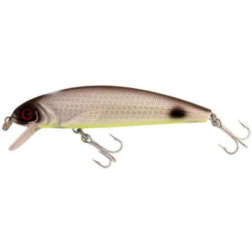 Abu Tormentor 7 cm - Silver Yellow Fynd