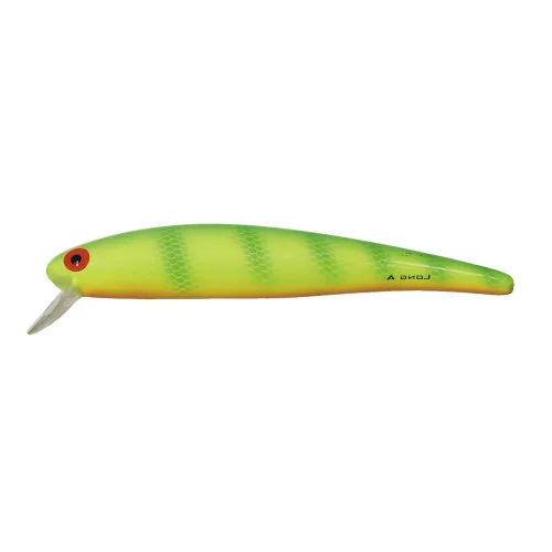 Bomber B15A Long A, WIGG35 Chartreuse Perch, 12 cm Sänkt pris