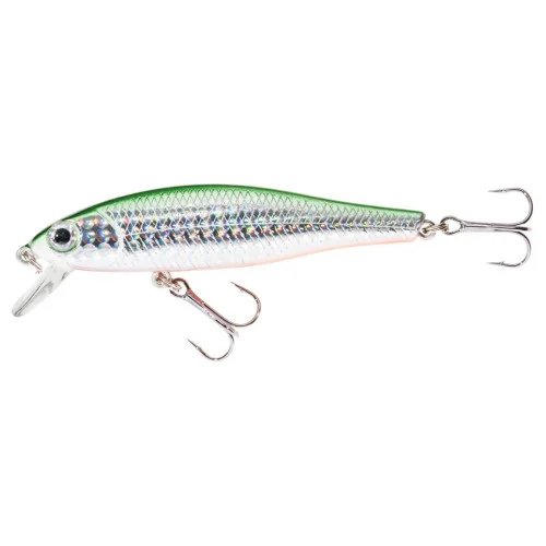 Atract Logis Vobbler 8cm - Silver Green Back Populär