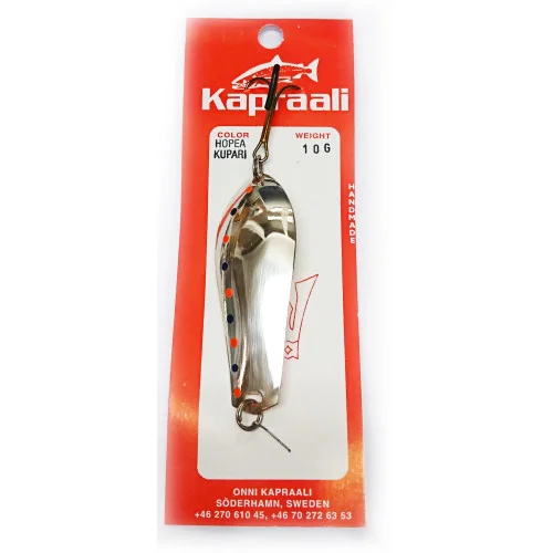 Populär Kapraali trollingsked 10 gr - Silver (Koppar på baksida)