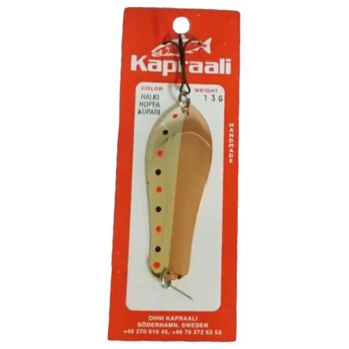 Sista chansen Kapraali trollingsked 13 gr - Silver/Koppar (Halki)