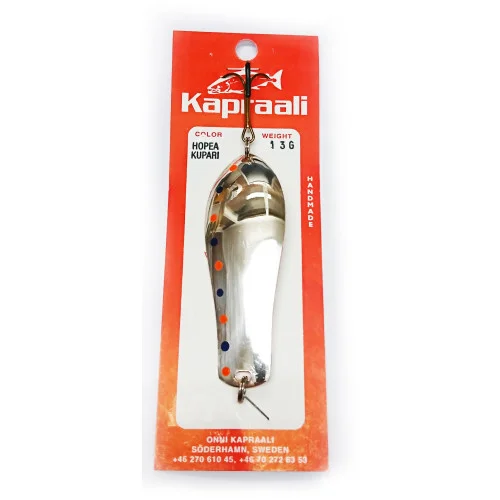 Köp online Kapraali trollingsked 13 gr - Silver (Koppar på baksida)