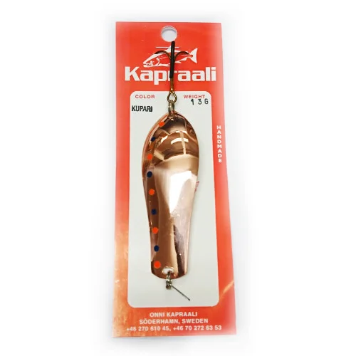 Kapraali trollingsked 13 gr - Koppar I lager
