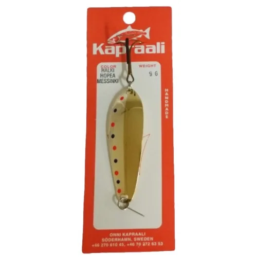 Kapraali trollingsked 9 gr - Silver/Mässing (Halki) I lager