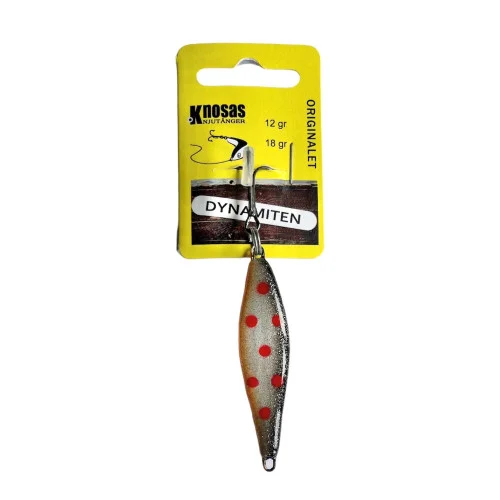 Knosas Dynamiten 12g - Svart/Silver/Glitter Erbjudandepris