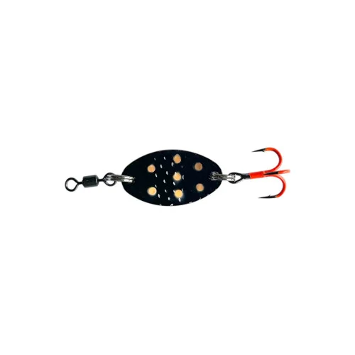 Sänkt pris Mieko Trout 7 gram - Black Fluo Orange Dots