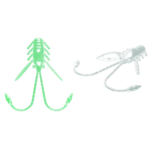 Libra Lures Pro Nymph - Glow UV Green (Cheese) Begränsad tid