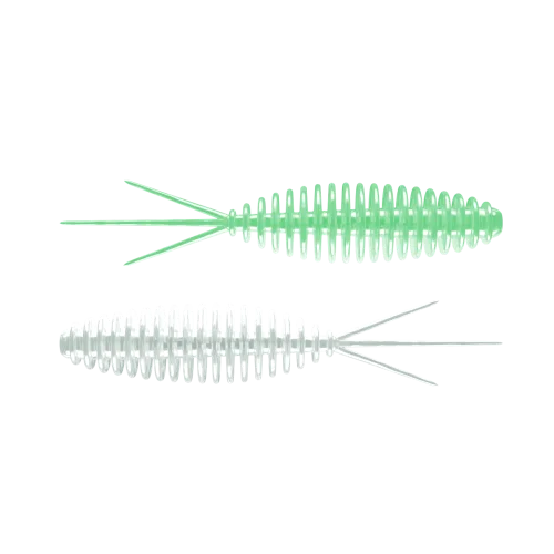 Lågt pris Libra Lures Turbo Worm - Glow Uv Green (Krill)